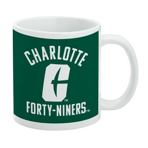UNC Charlotte 49ers Logo Ceramic Coffee Mug Novelty Gift Mugs for Coffee Tea and Hot Drinks 11oz White - 1 of 4