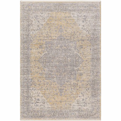 Hauteloom Misa Mustard & Gray Area Rug