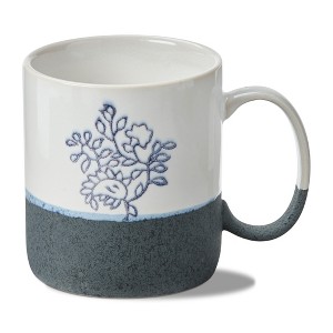 tagltd Vine Block Print Mug 16 oz - 1 of 2