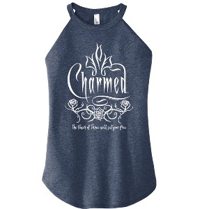 Women's - Charmed - The Power of Three Will Set You Free Graphic High Neck Tank - 1 of 2