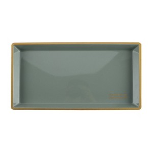 Cook With Color Rectangular "Football is on Serve yourself" Platter - 1 of 3