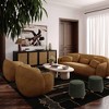 TOV Furniture Jaine Loose Mohair Upholstered Stool - 2 of 4