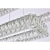 Elegant Lighting Monroe 3 - Light Pendant in  Chrome - 4 of 4