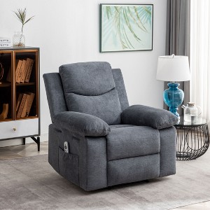 NicBex Recliner Chair Electric Power Lift Chair with 1 Side Pocket Message Chair with Heating Living Room Chairs for Reading Room - 1 of 4