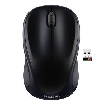 Logitech Wireless Mini Mouse M187 Black-white : Target