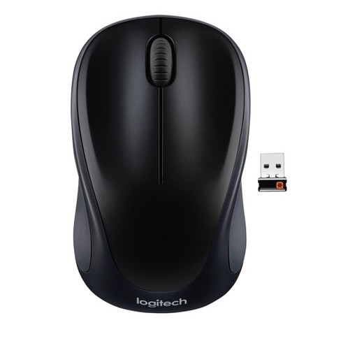 kontrol sangtekster Monumental Logitech Wireless Optical Mouse With Nano Receiver M317 - Black : Target