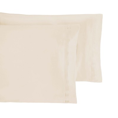 650-Thread Count Cotton 2-Piece Pillowcase Set by Blue Nile Mills