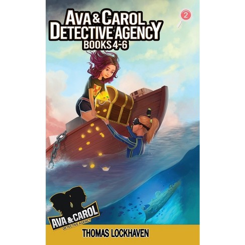 Ava & Carol Detective Agency (Books 4-6) - Large Print by  Thomas Lockhaven (Hardcover) - image 1 of 1