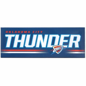 NBA Oklahoma City Thunder Tradition Canvas Wall Sign - 1 of 4