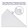Avery Preprinted Legal Exhibit Side Tab Index Dividers, Allstate Style, 10-Tab, 25, 11 x 8.5, White, 25/Pack - 3 of 4