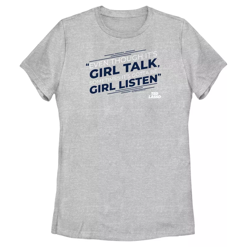 Womens Ted Lasso Girl Talk Sometimes Got To Be Girl Nepal