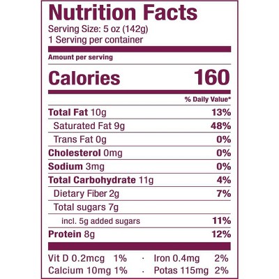 Cocojune Raspberry Coconut Yogurt - 5oz