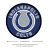 Evergreen Ultra-Thin Edgelight LED Wall Decor, Round, Indianapolis Colts- 23 x 23 Inches Made In USA - 2 of 4