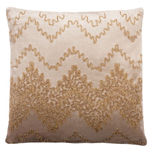 White sparkle outlet pillow