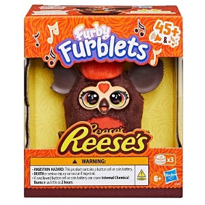 Furby Furblets Limited Edition REESE'S Peanut Butter Cup Themed Electronic Plush Toy - 1 of 4