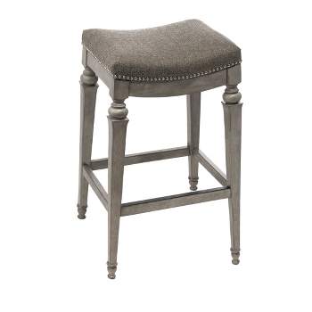 Vetrina Backless Counter Height Barstool - Weathered Gray - Hillsdale Furniture