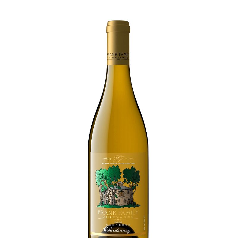 Frank Family Carneros Chardonnay White Wine - 750ml Bottle, 1 of 8