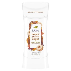 Dove Beauty Limited Edition Fall Holiday Treat Antiperspirant & Deodorant Stick - Maple Glazed Donut - 2.6oz - 1 of 4