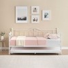 Homhougo Twin Daybed with Trundle, Metal Day Beds Twin Size, Sofa Bed for Living Room and Guest Room - 3 of 4