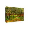 Trademark Fine Art - Caroyl La Barge Poppies in Olive Orchard, Sicily Canvas Art - image 4 of 4