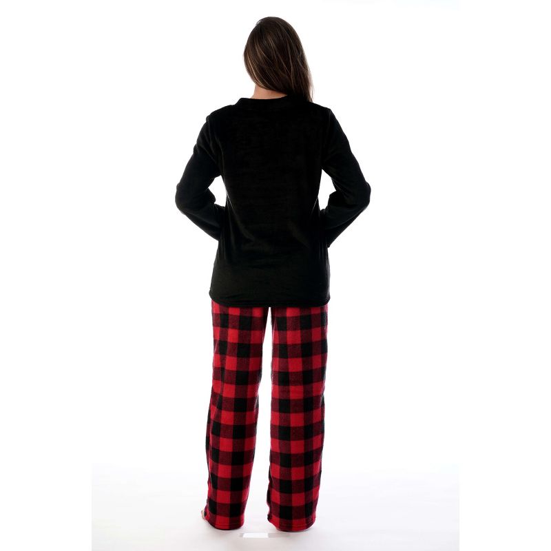 Just Love Plush Pajama Sets for Women / Winter Fleece Christmas Pajamas, 2 of 3