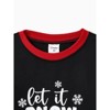 PATPAT Family Christmas Pjs Matching Sets Holiday Jammies Sleepwear Christmas Pajamas for Family Xmas Outfits with Socks - 4 of 4