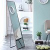 Full Length Mirror, Wall Mounted/ Floor Standing Dressing Mirror, Make Up Mirror With Wooden Frame For Bathroom - 2 of 4