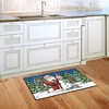 Briarwood Lane Doormat 30x18 Indoor Outdoor Santa and Snowman Christmas For Christmas Doormat - 4 of 4