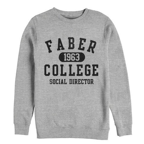 Men's Animal House Faber College Social Director Sweatshirt : Target