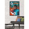 Trends International NFL Miami Dolphins - Jaylen Waddle 21 Framed Wall Poster Prints - 2 of 4