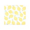 Hudson Baby Infant Girl Cotton Rich Flannel Receiving Blankets, Lemon Daisy, One Size - 3 of 4