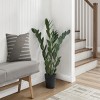 Syemin Artificial Plants Artificial Plant 29" Tall Zz Tree Home Decor Fake Plant Faux Plants Indoor Outdoor Fall Decoration, Green, 17"*16"*29" - 3 of 4