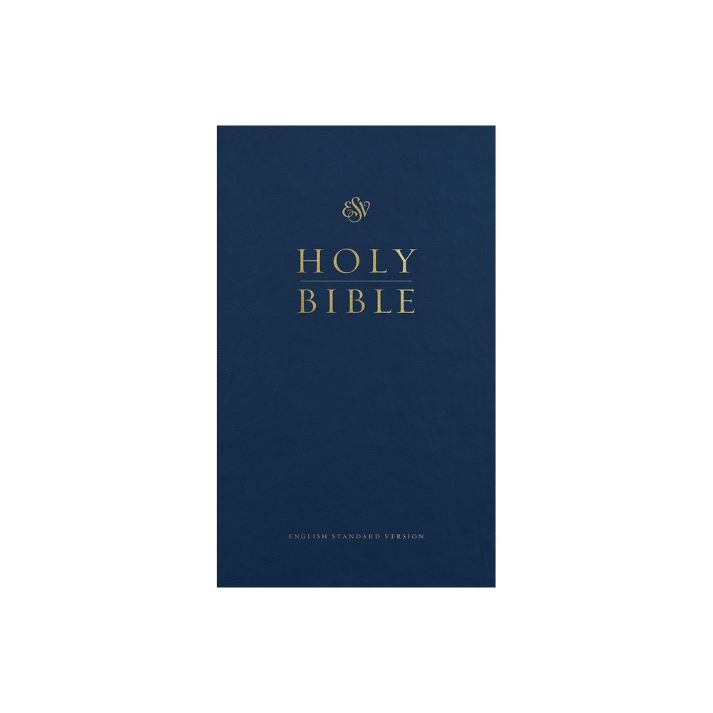 ESV Pew Bible (Hardcover, Blue) - by Esv Bibles