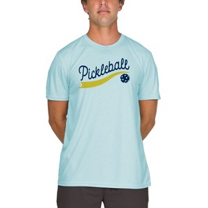 Vapor Apparel Men's Pickleball UPF 50+ Sun Protection Short Sleeve Performance T-Shirt for Sports and Outdoor Lifestyle - 1 of 3