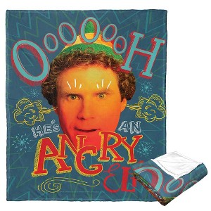 Warner Bros. Elf Angry Elf Silk Touch Throw Blanket 50x60 Inches - 1 of 4