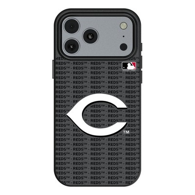 MLB National League Teams Text Backdrop MagSafe Compatible Cell Phone Case for Apple iPhone 17 Series