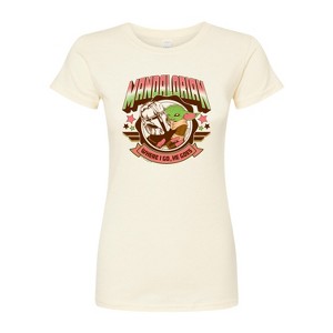 Women's - Star Wars - The Mandalorian Mando Collegiate Fitted Graphic T-Shirt - 1 of 3