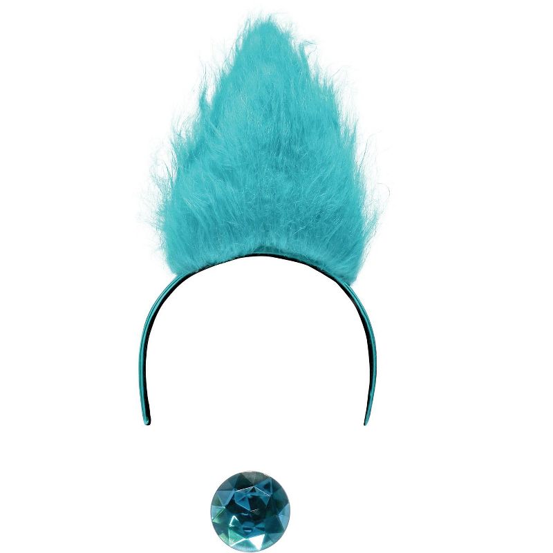 Trolls Turquoise Trolls Headband with Gem, 2 of 4