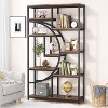 Hommoo Freestanding Bookshelf, 68.9"  Bookcase with 9 Open Shelves - 3 of 4