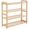 Angford 4 Tier Shelf - Natural - Safavieh - image 3 of 4