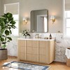 Matte Bathroom Mirror, Rounded Rectangle Vanity Mirror for Over Sink,Wall Mirror,HD Tempered Glass & Anti-Rust Aluminum Frame - 3 of 4