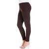 Plus Comfortable Ankle Length Leggings - 24seven Comfort Apparel™ - 2 of 4