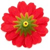 Bright Creations 100 Pack Artificial Silk Fake Daisy Flowers Heads for Crafts, Red, 1.6 in - 2 of 4
