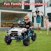 Jojoka 12V Kids Electric Ride-On Truck with Remote Control, 3 Speeds, 6MPH Max, Spring Suspension, LED Lights, Music - 4 of 4