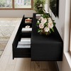 Floating TV Stand with Solid Wood Corners - 2 of 4