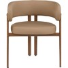 Meridian Furniture,Gideon Vegan Leather Dining Chair, Set of 2 - 3 of 4