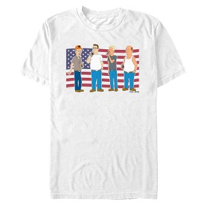 Mens King of the Hill American Folks T Shirt - 1 of 4
