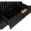 NicBex Modern 6 Drawer Dresser,Wide Dresser Drawer Organizers with Carving Design for Bedroom,Living Room,Hallway - 4 of 4