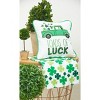 C&F Home 10" x 10" St. Patrick's Day "Loads Of Luck" Embroidered  Small/Petite Accent Throw Pillow - 2 of 4