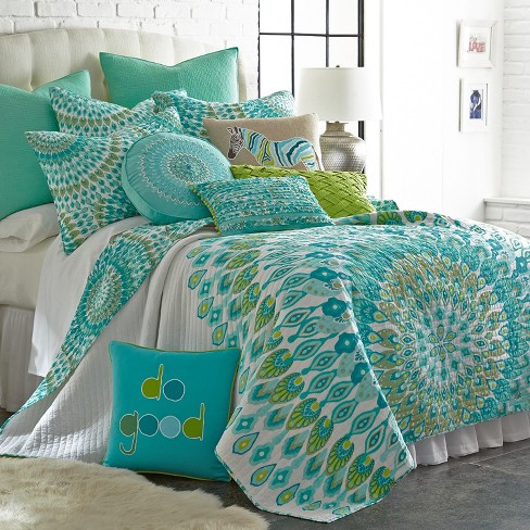 Target store teal bedding